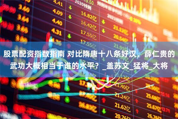 股票配资指数指南 对比隋唐十八条好汉，薛仁贵的武功大概相当于谁的水平？_盖苏文_猛将_大将